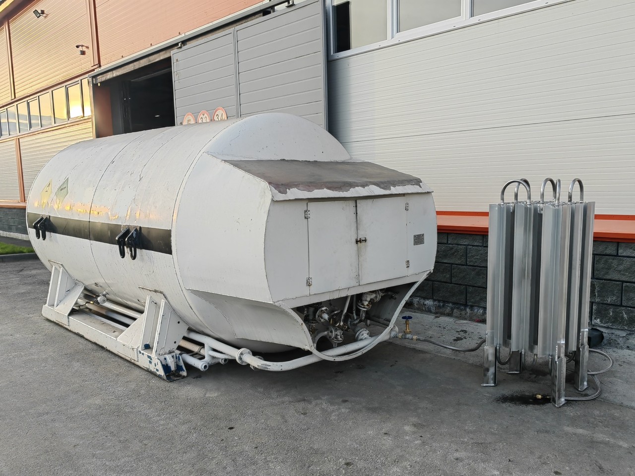 Испаритель атмосферный для ЦТК-8/0,25 и модернизация цистерны