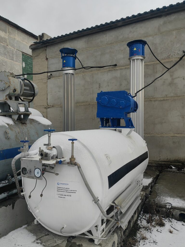 криогенное оборудование для заправки аргоном баллонов, Сухой Лог