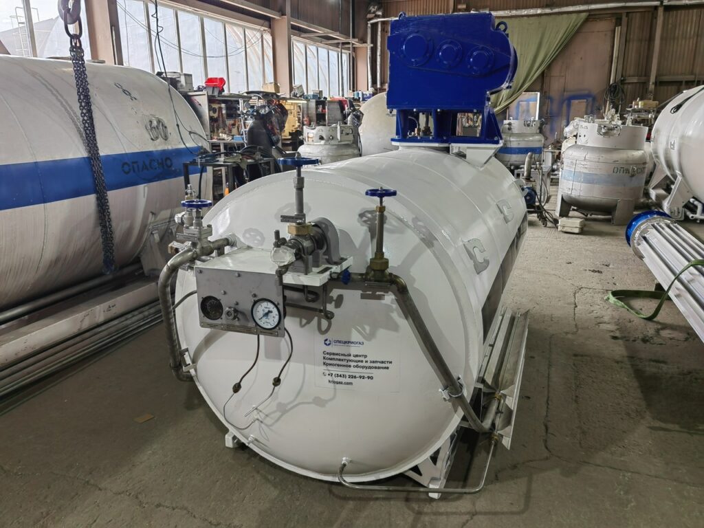 поставка комплекса для заправки аргоном баллонов, Сухой Лог, Спецкриогаз Екатеринбург