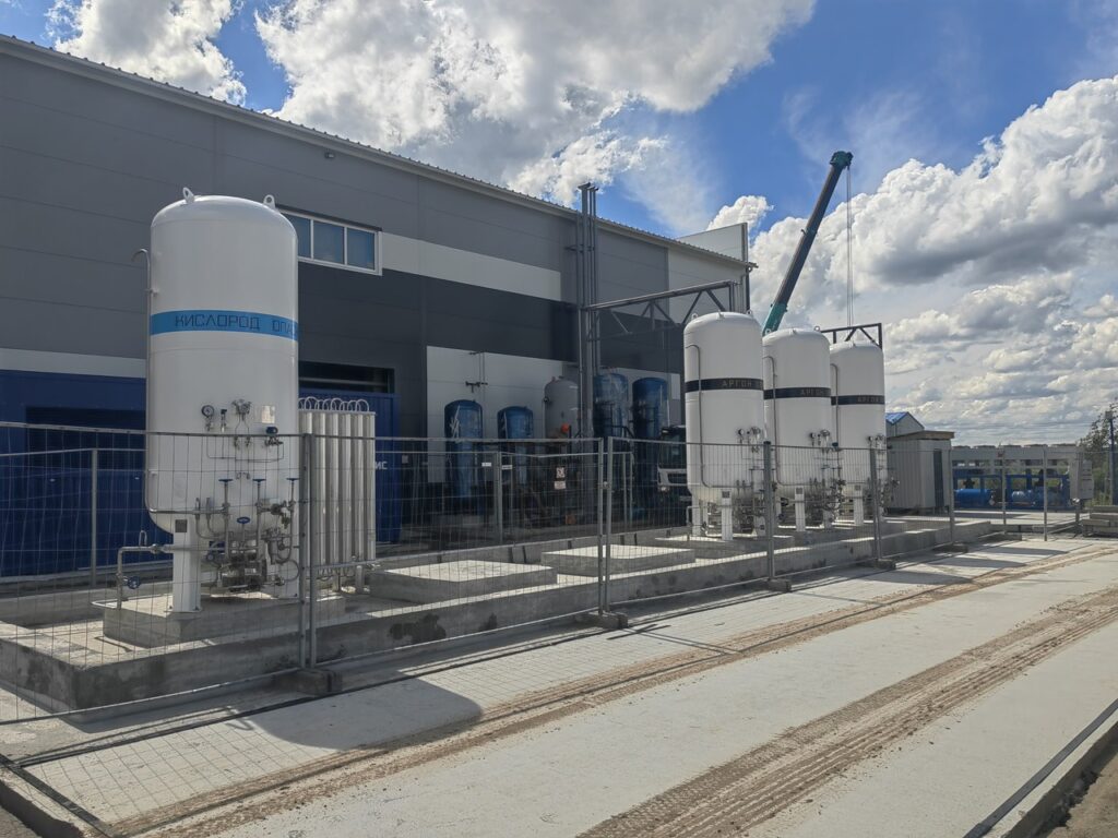 участок газификации кислорода и аргона, Екатеринбург